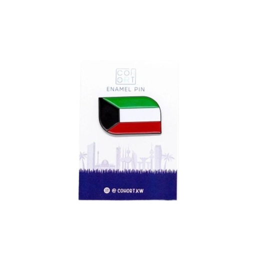 [COHORT_PIN_0001] Cohort Kuwait Flag Pin