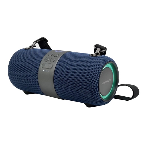 [PWCYPSPK-DKBU] Powerology Cypher Portable Stereo Speaker (Blue)