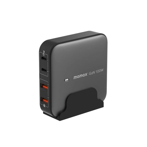 [UM33UKE] Momax OnePlug 100W 4-Port Desktop Charger (Grey)
