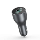 RAVPower 3-Port Car Charger 100w (Gray)