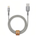 Zendure SuperCord Kevlar USB to Lightning Cable 1m (Gray)