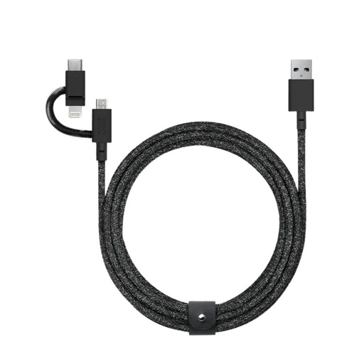 [BELT-ULC-CS-BLK-NP] نايتف يونيون كابل عالمي 2 متر (كوزموس اسود)
