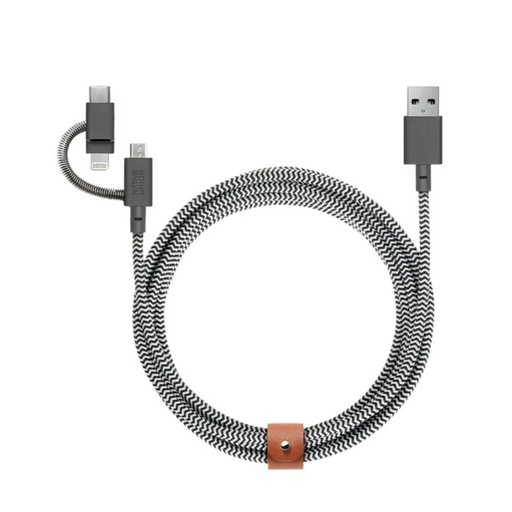 [BELT-ULC-ZEB-NP] نايتف يونيون كابل عالمي 2 متر (زيبرا)