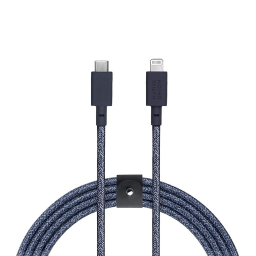 [BELT-CL-IND-3-NP] Native Union Belt Cable XL USB-C to Lightning 3m (Indigo)