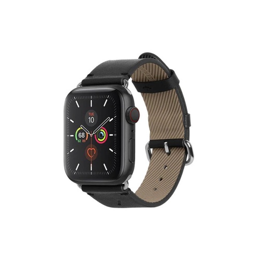 [STRAP-AW-L-BLK] نايتف يونيون خام لساعة أبل مقاس 42\45\49\44 مم (اسود)