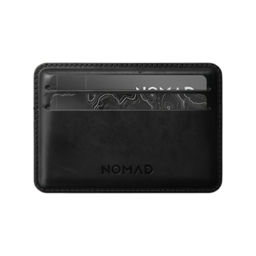 [NM50010W00] Nomad Card Wallet (Black/Horween)