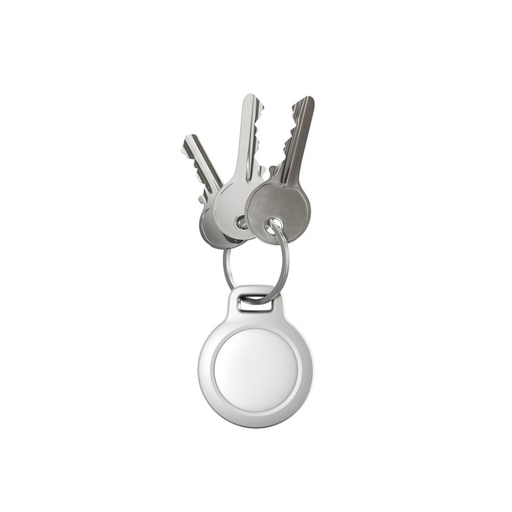 [NM01034285] Nomad Airtag Rugged Keychain (White)