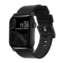 Nomad Active Leather Strap Apple Watch 45mm (Black/Black)