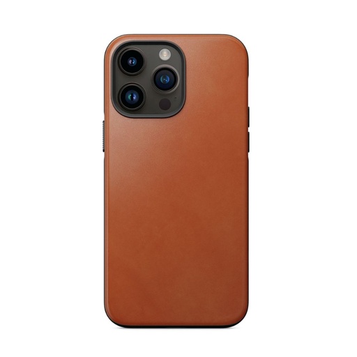 [NM01265085] Nomad Modern Leather Case iPhone 14 Pro Max (English Tan)