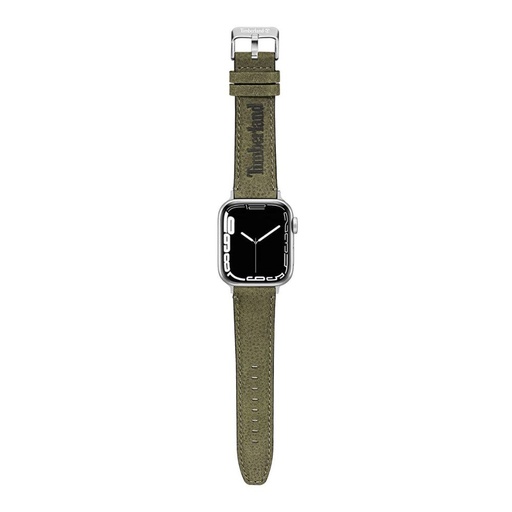 [TDOUL0000712] Timberland Barnesbrook Leather Strap for Smart Watch 42/44/45/49mm (Green)