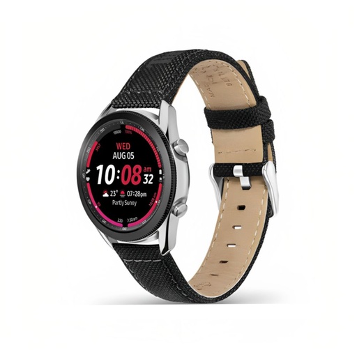 [TDOUF0000301] Timberland Sapo Fabric Strap for Smart Watch 38/40/41mm (Black)