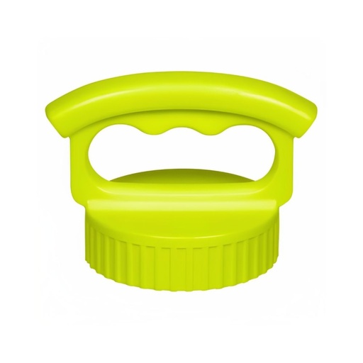 [A45003LM0] Fifty Fifty Wide Mouth Three Finger Easy Grip Handle Lid (Lime Green)