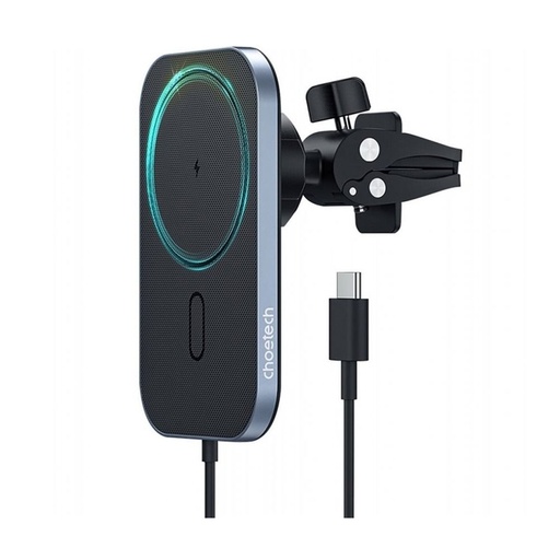 [T200-F] Choetech Magsafe Car Mount Wireless Charger 15W