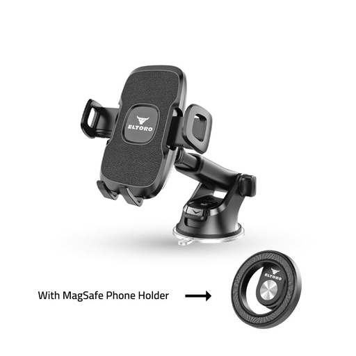 [ELCML02] Eltoro Car Mount Telescopic Arm + MagSafe Phone Holder