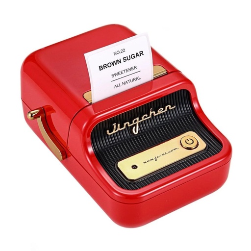 [1AC1C042001] NIIMBOT B21 Portable Thermal Label Printer (Red)