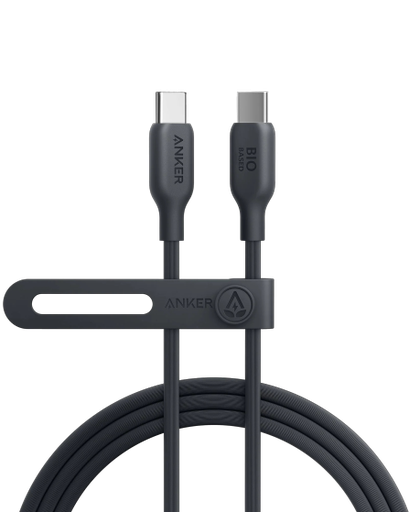 [A80F1H11] Anker 544 USB-C to USB-C Cable 140W (Bio-Based) (0.9m/3ft) (Black)