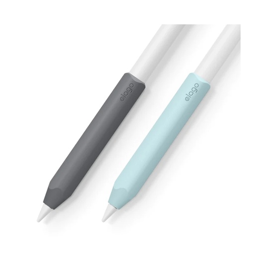 [EAPEN2-GRIP-DGMT] Elago Silicone Grip Holder Apple Pencil (Dark Grey/Mint)