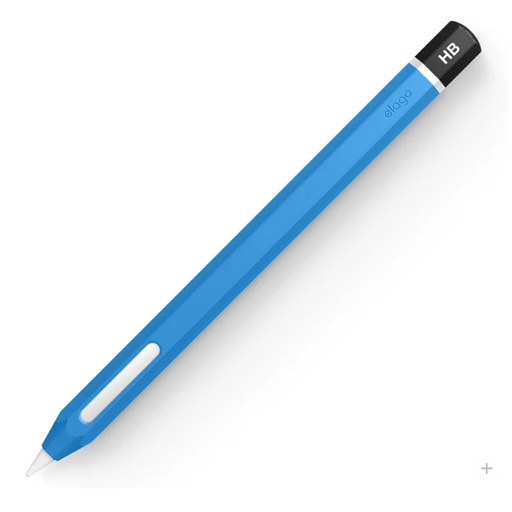 [EAPEN2-SC-HBBL] إيلاقو HB كلاسيك كفر قلم أبل الجيل الثاني (أزرق)