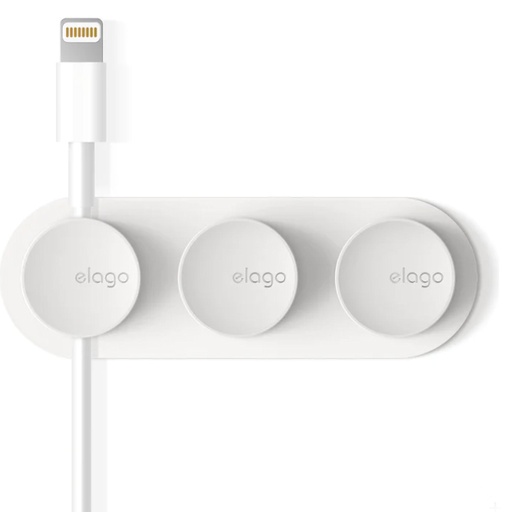 [ECABLE-MANAGE-WH] Elago Cable Management (White)