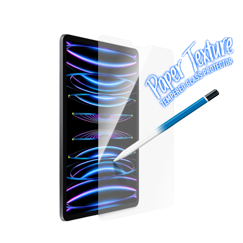 [IPD2211-BDG-PT01] Torrii BodyGlass Paper Texture Glass Screen Protector for iPad Pro 11&quot; &amp; Air 10.9” (Clear)