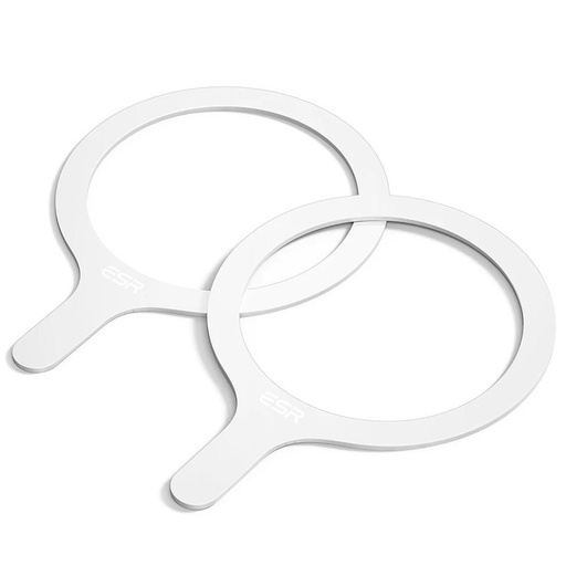 [3C13210240202] ESR HaloLock Universal Ring 360 Magsafe 2pack (White)