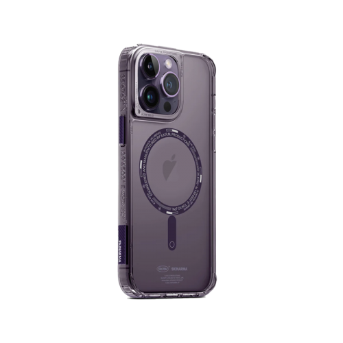 [SK-IP14P-SDOMS-PUR] SkinArma Saido Mag-Charge Case for iPhone 14 Pro (Purple)