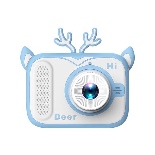 [x901-BD] ماي كام كاميرا أطفال رقمية دقة 12 ميجا بيكسل (غزال أزرق)