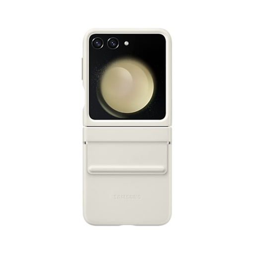 [EF-VF731PUEGWW] Samsung Galaxy Z Flip5 Flap Eco-Leather Case (Cream)