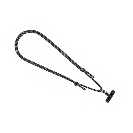 [TOR-KNO-601] Torrii Knotty Adjustable Phone Strap 6mm (Black Forest)