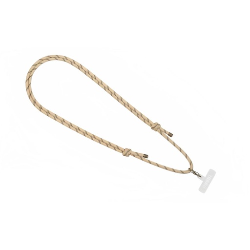 [TOR-KNO-604] Torrii Knotty Adjustable Phone Strap 6mm (Peanut Butter)