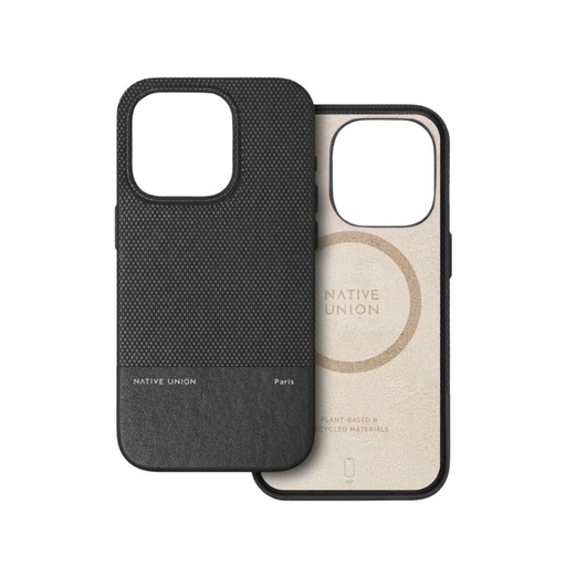 [RECLA-BLK-NP23P] Native Union Classic MagSafe Case for iPhone 15 Pro (Black)