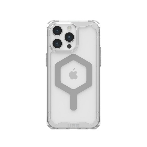 [114286114333] UAG Plyo MagSafe Case for iPhone 15 Pro (Ice/Silver)