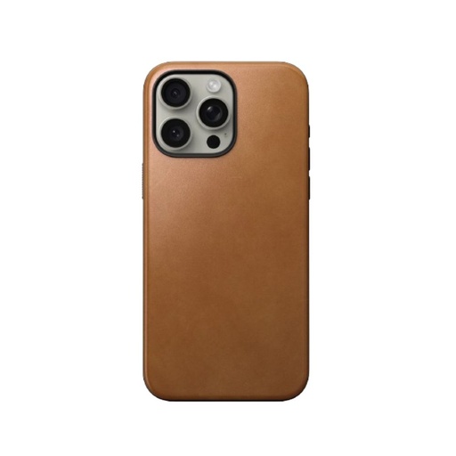 [NM01615385] Nomad Modern Leather Case iPhone 15 Pro (English Tan)