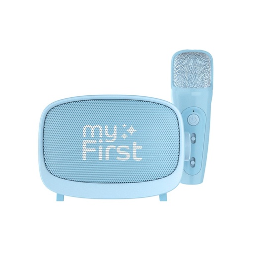 [FV5201SA-BE01] ماي فيرست مكبر صوت ومايكروفون للأطفال (أزرق)