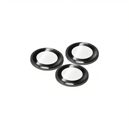 [IP23P-BDG-ABC03] Torrii BodyGlass Camera Lens Protector (Individual Ring) for iPhone 15 Pro/15 Pro Max (Black)