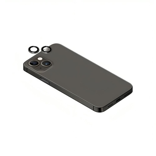 [IP23-BDG-ABC03] Torrii BodyGlass Camera Lens Protector (Individual Ring) for iPhone 15/15 Plus (Black)