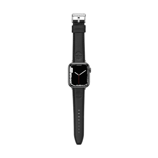 [TDOUL0000108] Timberland Lacandon Leather Strap for Smart Watch 42/44/45/49mm (Black)
