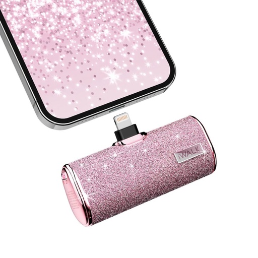 [DBS4500L-013A] iWalk Linkme Plus Pocket Battery Lightning 4500 mAh (Pink Diamond)