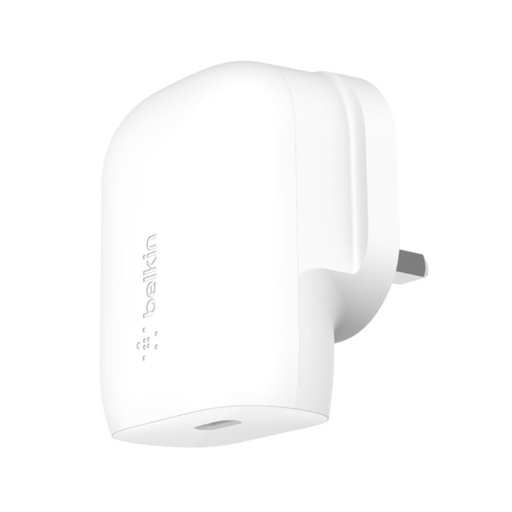 [WCA005myWH] Belkin PD 30W PPS USB-C Wall Charger (White)
