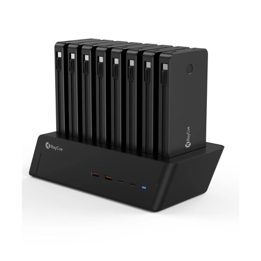 [PB001] RayCue 8-in-1 Power Bank Charging Station 10000mAh PD20W