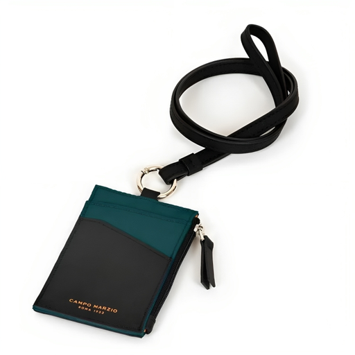 [SUB010005064] Campo Marzio Kenton Badge Holder (Petrol Green)