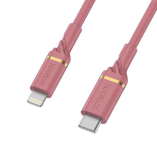 [78-52650] OtterBox Lightning to USB-C Standard Cable 1m (Pink)