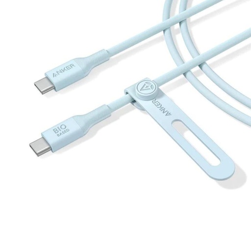 [A80F2H31]  Anker 544 USB-C to USB-C Cable 140W (Bio-Based) (1.8m/6ft) (Blue)