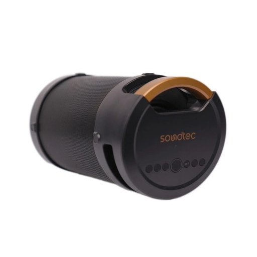 [PDCAPSPK-BKGD] Porodo Soundtec Capsule Speaker (Gold)