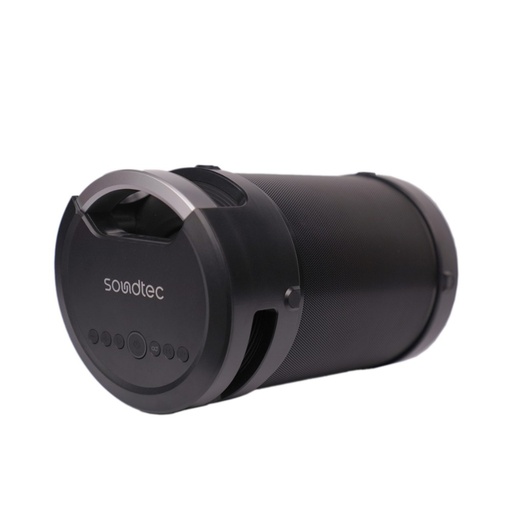 [PDCAPSPK-BKSL] Porodo Soundtec Capsule Speaker (Silver)