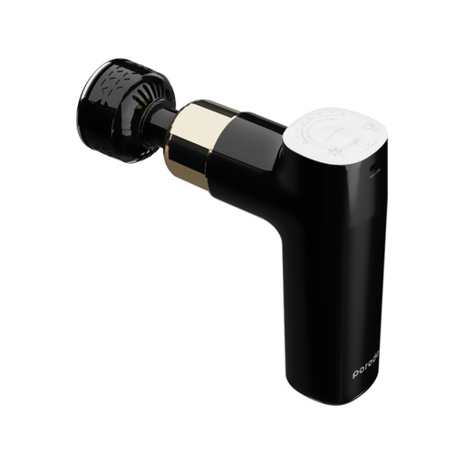 [PD-HCGM-BK] Porodo Lifestyle Hot &amp; Cold Portable Massager With 4 Types Of Professional Massage Heads (Black)