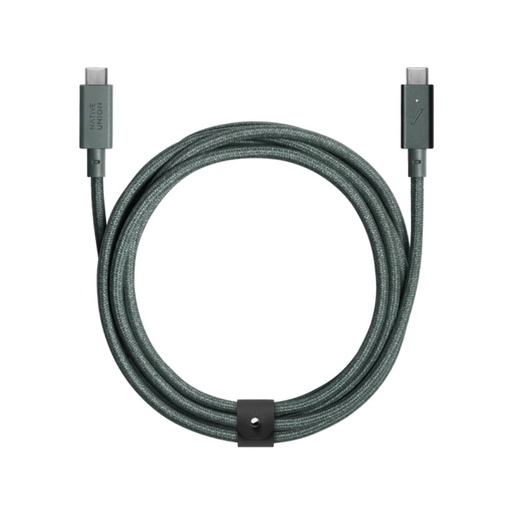 [BELT-PRO2-GRN-NP] Native Union Belt Cable Pro 240W USB-C to C (Slate Green)