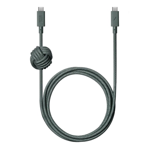 [ACABLE-C-GRN-NP] Native Union Anchor Cable USB-C to C 3m (Slate Green)