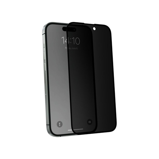 [ID3DGP-I2367] iDeal of Sweden Screen Protector for iPhone 15 Plus (Full Coverage Privacy Glass)