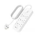Belkin 6-outlet Surge Protector 18W, USB-A & USB-C Ports 2M